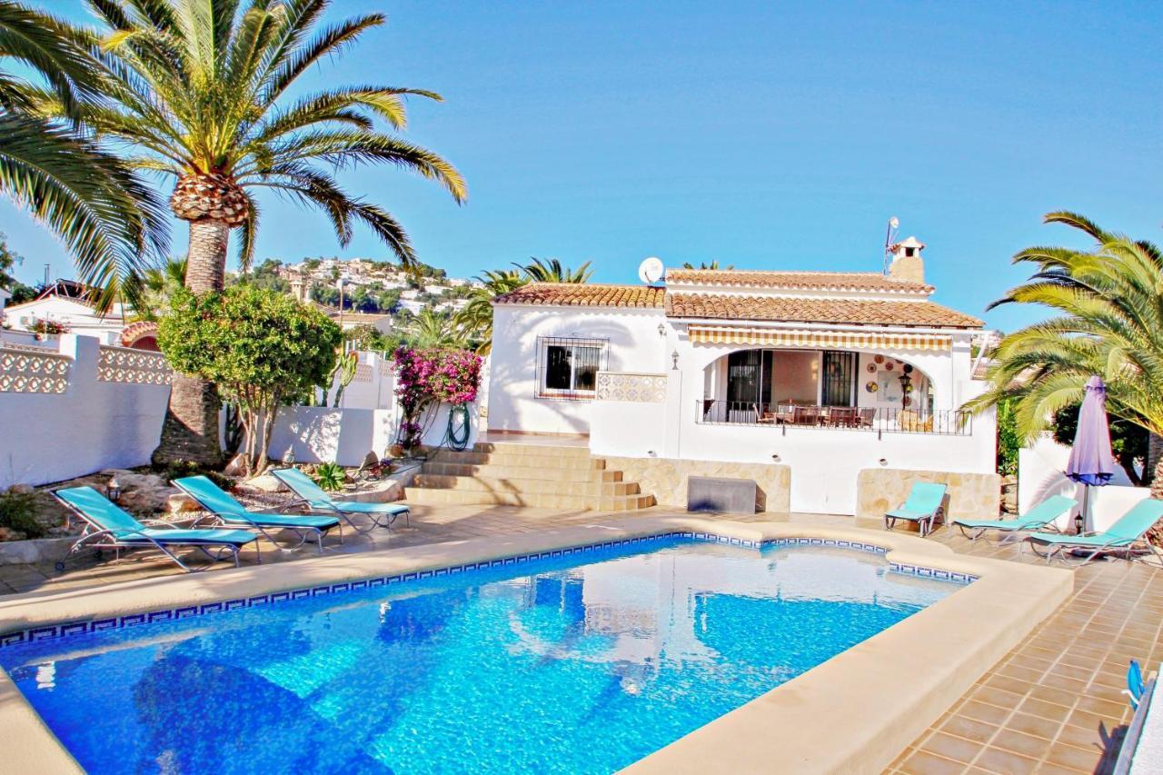 Paula-3 - Holiday Home With Private Swimming Pool In Moraira Kültér fotó