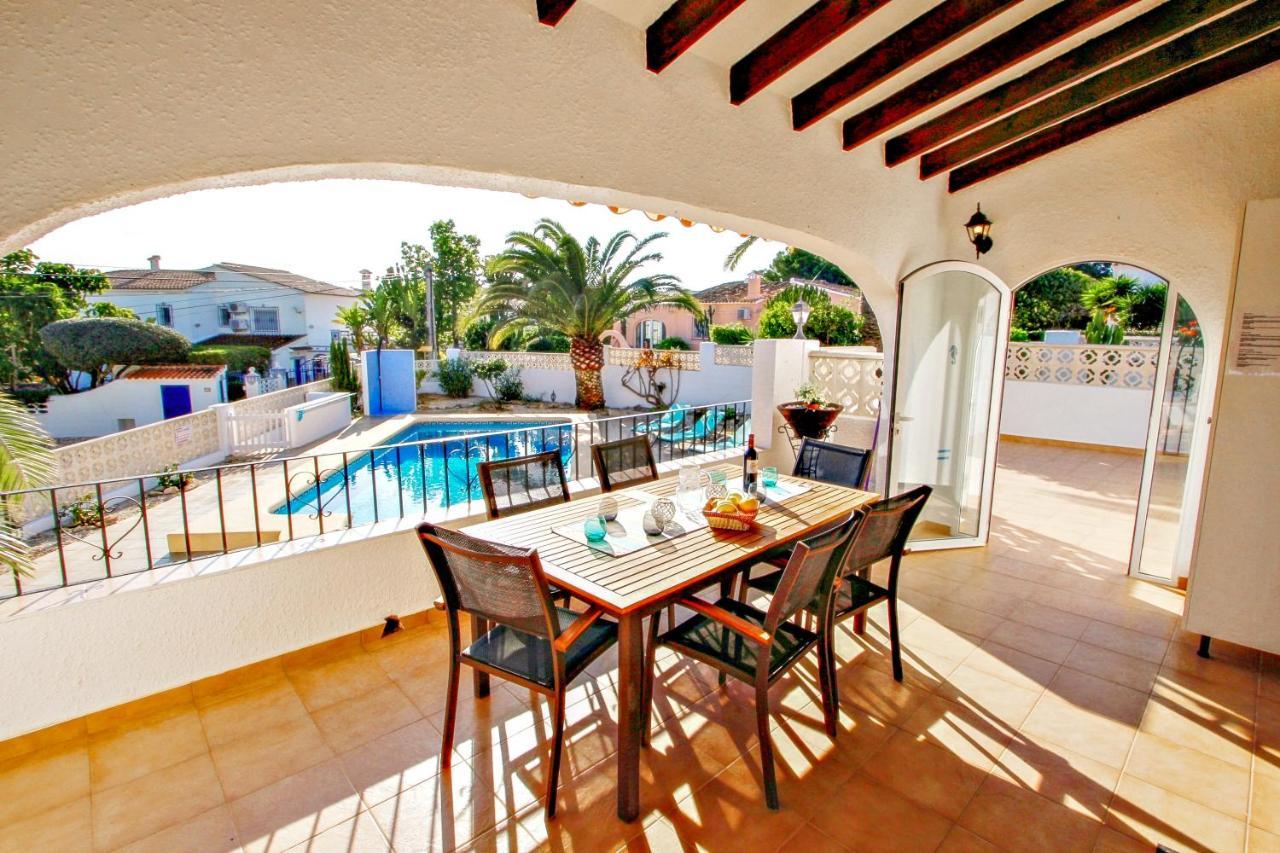 Paula-3 - Holiday Home With Private Swimming Pool In Moraira Kültér fotó