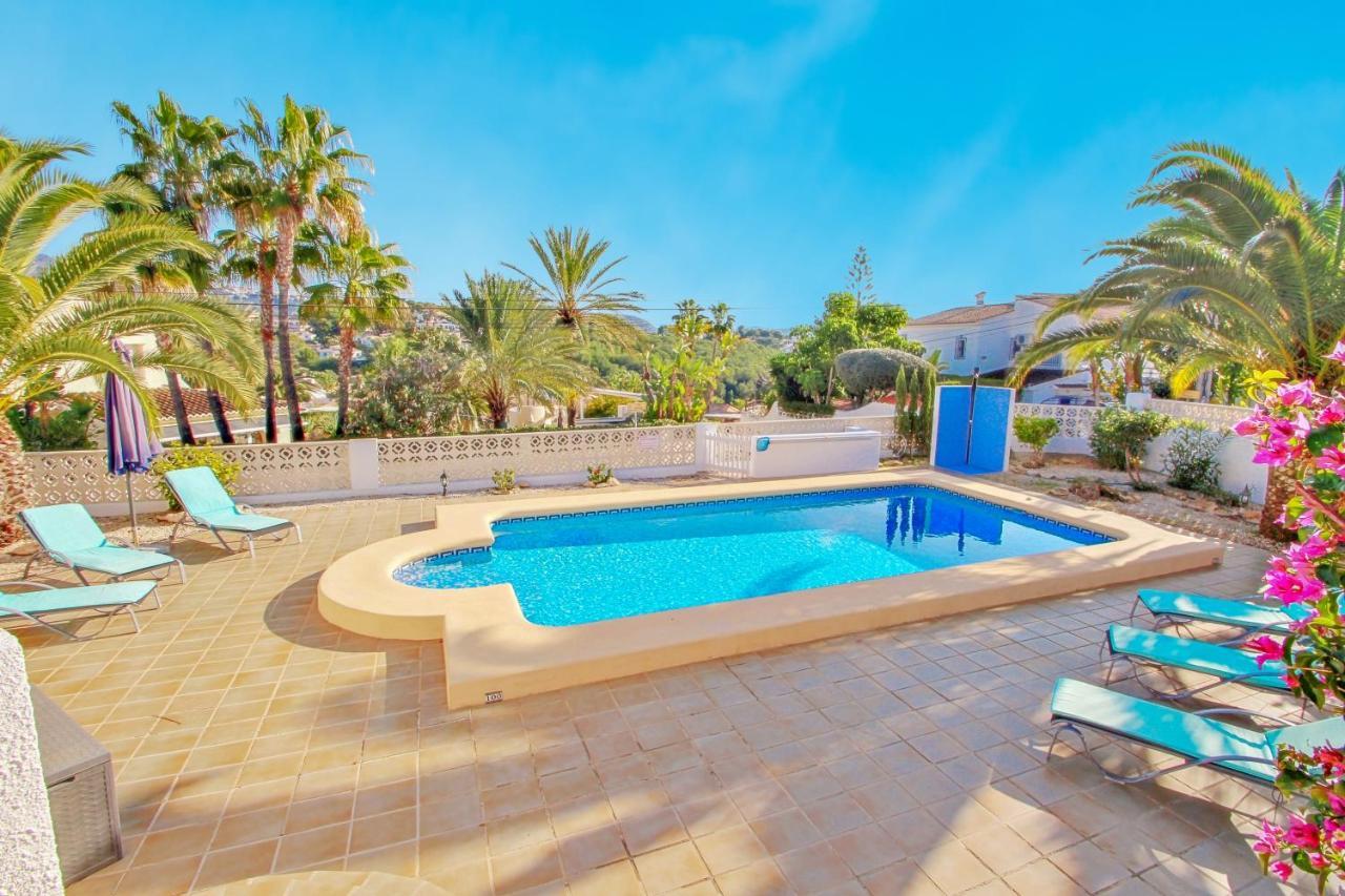 Paula-3 - Holiday Home With Private Swimming Pool In Moraira Kültér fotó